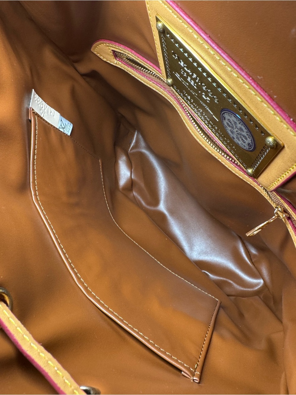 Brown Backpack. No Brand. Brand New. - Picture 7 of 8